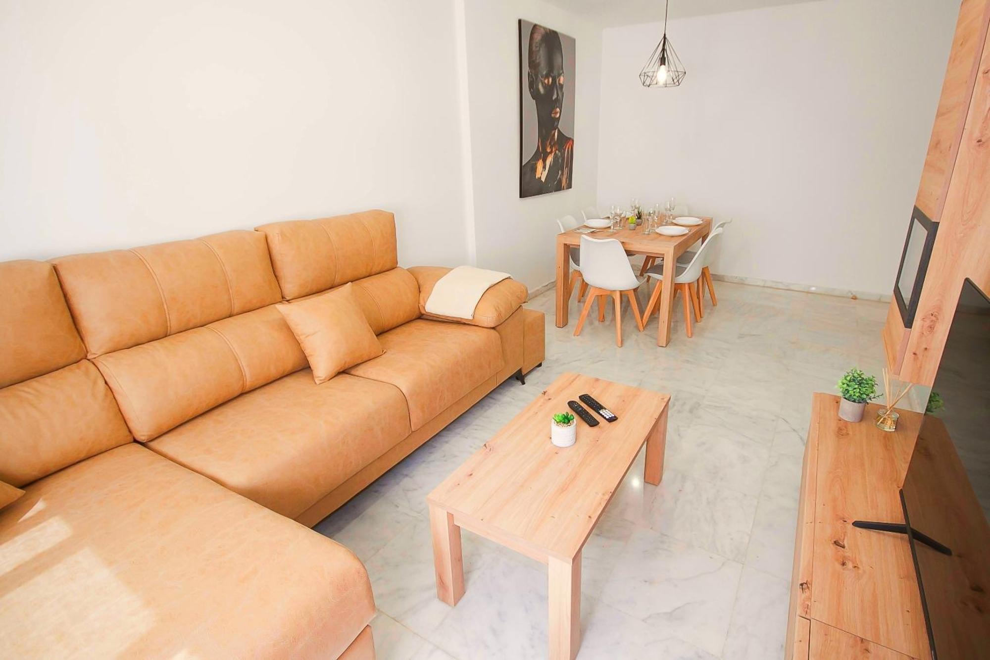 Ave Huelin 3Rooms Alojamiento Con Parking Y Ac Màlaga Exteriér fotografie